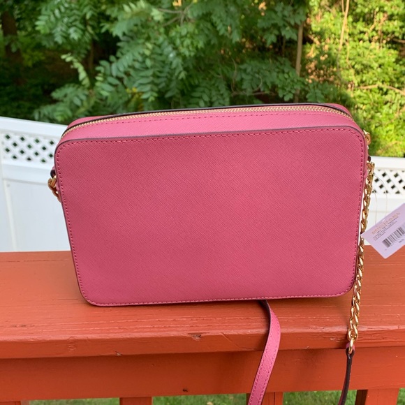 SOLD NWT MICHAEL KORS JET SET LARGE CROSSBODY - Picture 4 of 8